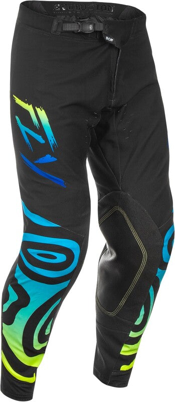 FLY RACING Evolution DST S.E. Zen Pants - Black/Blue/Hi-Vis