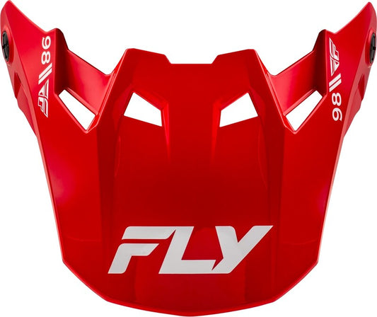 FLY RACING Formula CC Objective Peak - Red/White