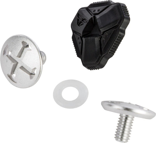 FLY RACING Formula Helmet Visor Screws Kit (Titanium) - 3 pieces