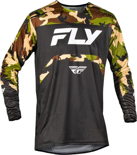 FLY RACING Rayce Bicycle Youth Jersey - Black/Camo