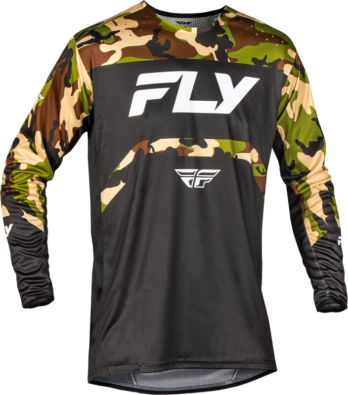 FLY RACING Rayce Bicycle Jersey - Black/Camo