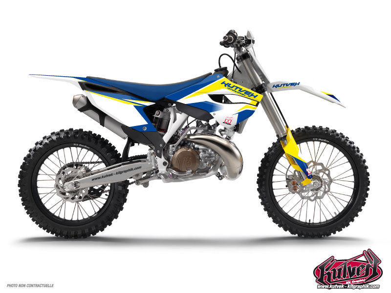 Husqvarna 125 TE Dirt Bike Assault Graphic Kit