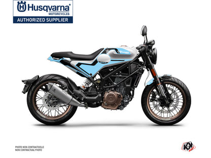 Husqvarna Vitpilen 401 Street Bike Bobber Graphic Kit Blue