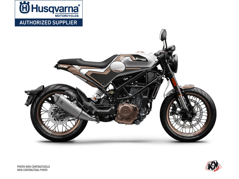 Husqvarna Vitpilen 401 Street Bike Bobber Graphic Kit Brown