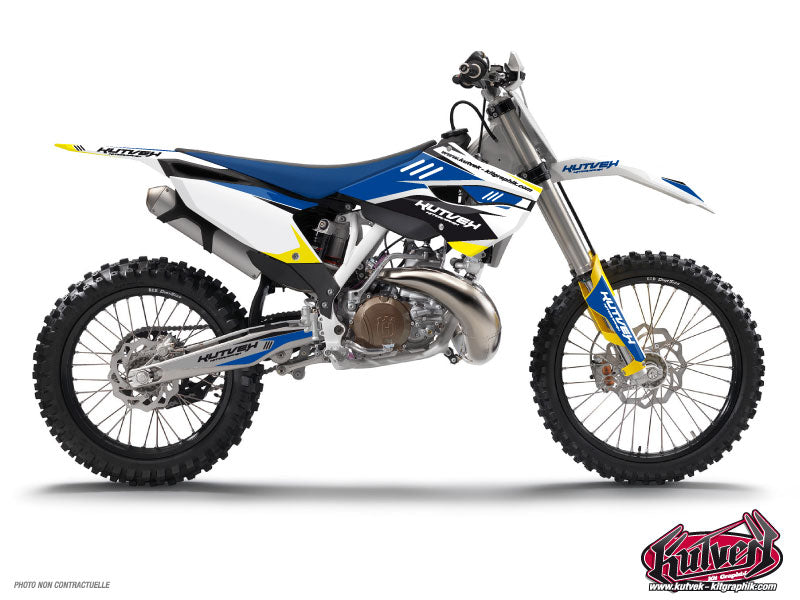 Husqvarna 125 TE Dirt Bike Chrono Graphic Kit