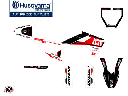 Husqvarna EE-5 Dirt Bike D-SKT Graphic Kit Red