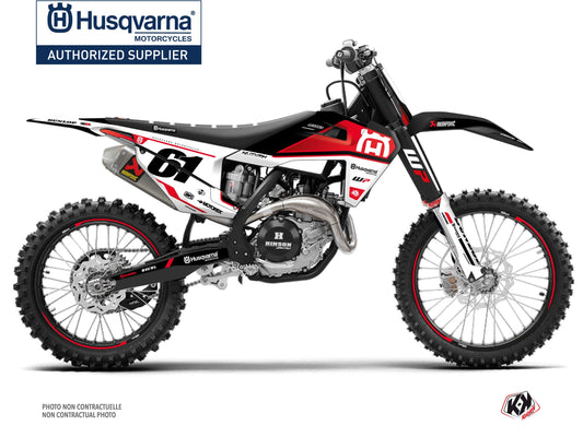 Husqvarna FC 350 Dirt Bike D-SKT Graphic Kit Red