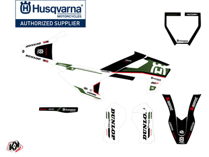 Husqvarna TC 50 Dirt Bike D-SKT Graphic Kit Kaki