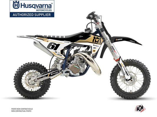 Husqvarna TC 50 Dirt Bike D-SKT Graphic Kit Sand