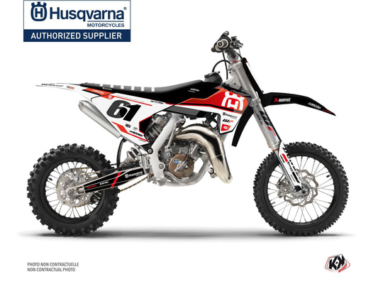 Husqvarna TC 65 Dirt Bike D-SKT Graphic Kit red