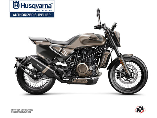 Husqvarna Svartpilen 701 Street Bike Dusk Graphic Kit Brown Black