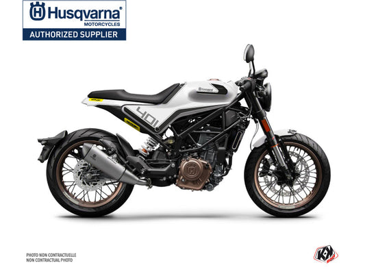 Husqvarna Vitpilen 401 Street Bike Dusk Graphic Kit White Black