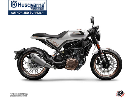 Husqvarna Vitpilen 401 Street Bike Dusk Graphic Kit Grey Black