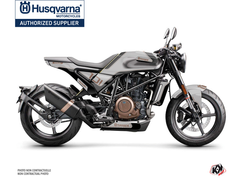 Husqvarna Vitpilen 701 Street Bike Dusk Graphic Kit Grey Black