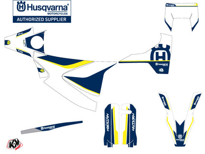 Husqvarna 701 Enduro Dirt Bike Heritage Graphic Kit Yellow