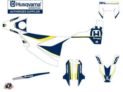 Husqvarna 701 Supermoto Street Bike Heritage Graphic Kit Yellow