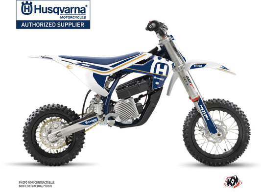 Husqvarna EE-5 Dirt Bike Heritage Graphic Kit White