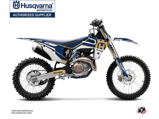 Husqvarna FC 450 Dirt Bike Heritage Graphic Kit White