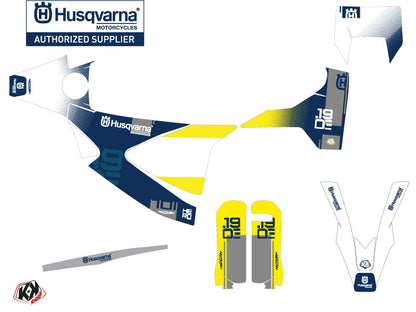 Husqvarna 701 Enduro Dirt Bike Hero Graphic Kit Blue