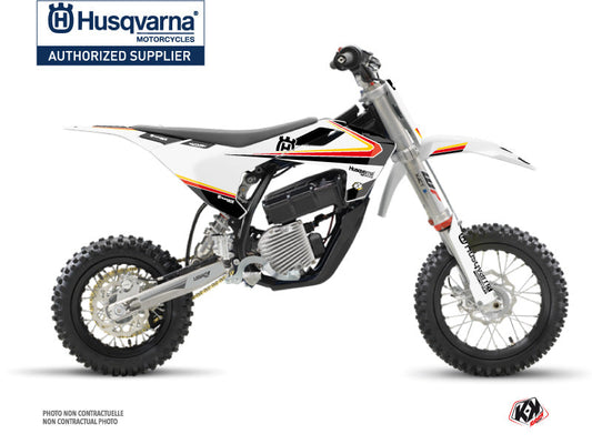 Husqvarna EE-5 Dirt Bike Legacy Graphic Kit Black Yellow