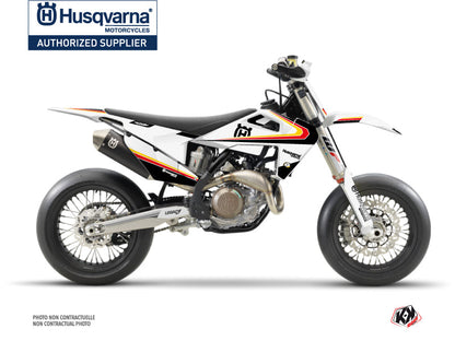 Husqvarna 450 FS Dirt Bike Legacy Graphic Kit Black Yellow