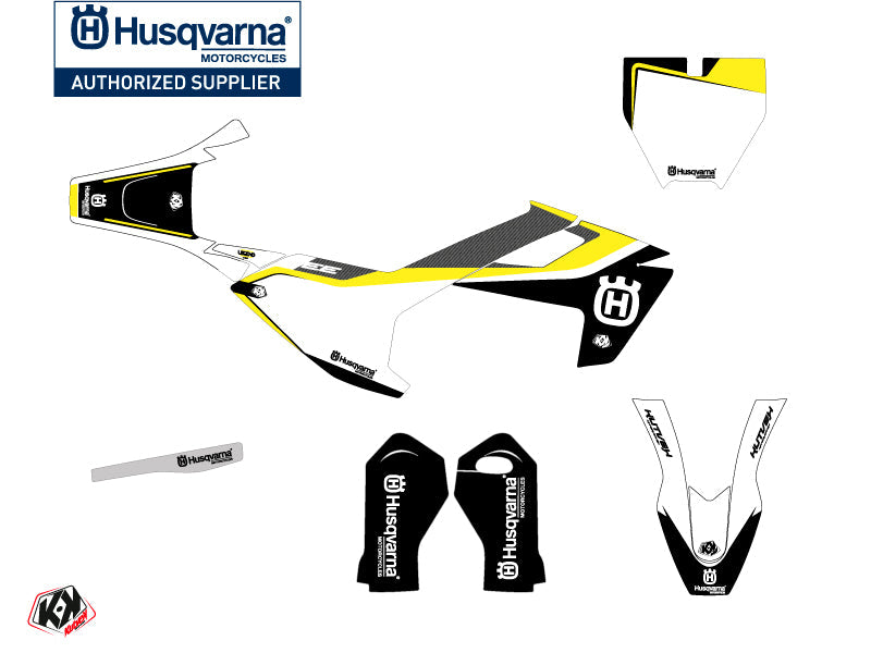 Husqvarna EE-5 Dirt Bike Legend Graphic Kit Black