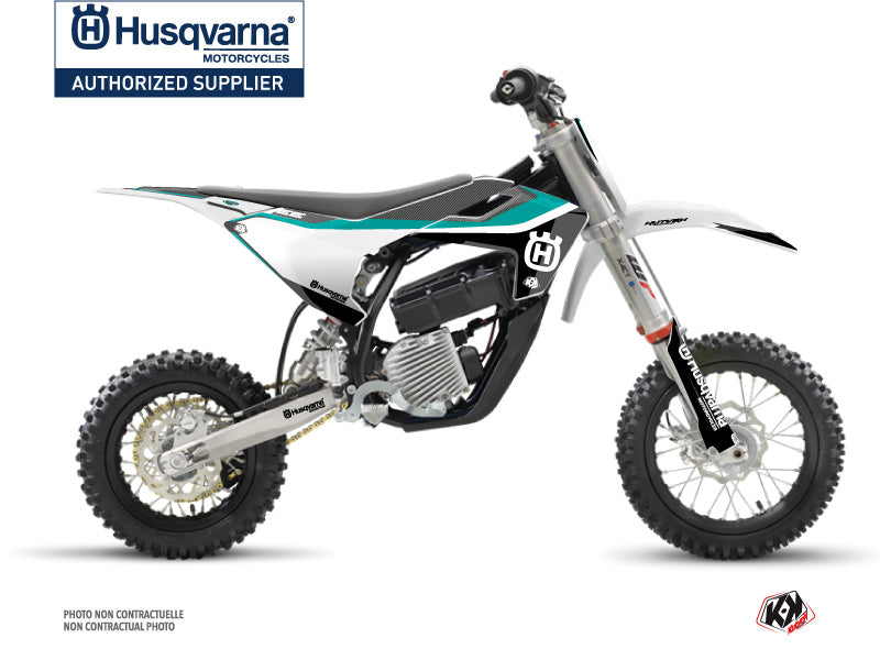 Husqvarna EE-5 Dirt Bike Legend Graphic Kit Turquoise