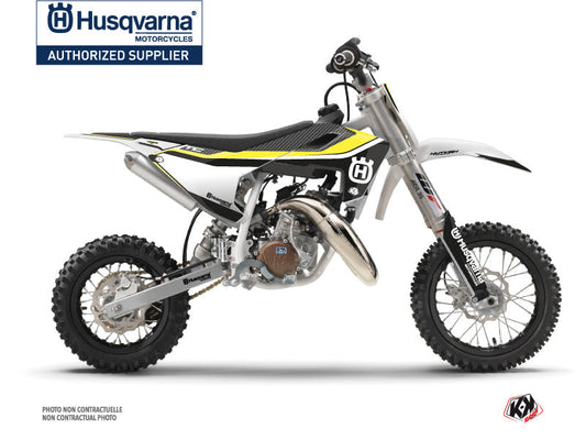 Husqvarna TC 50 Dirt Bike Legend Graphic Kit Black