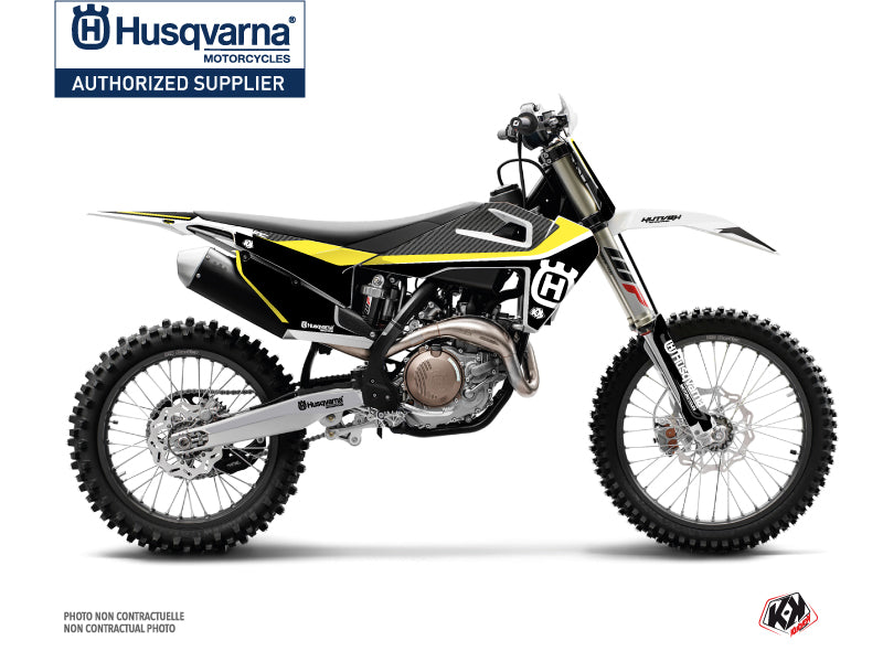 Husqvarna FC 250 Dirt Bike Legend Graphic Kit Black