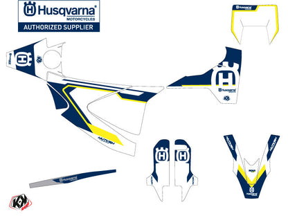 Husqvarna 701 Supermoto Dirt Bike Nova Graphic Kit Blue