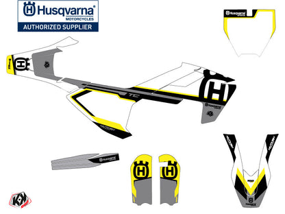 Husqvarna TC 65 Dirt Bike Nova Graphic Kit Black