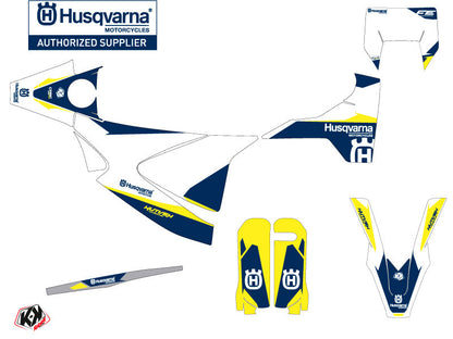 Husqvarna 701 Enduro Dirt Bike Orbit Graphic Kit White