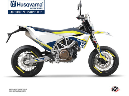 Husqvarna 701 Supermoto Street Bike Orbit Graphic Kit White