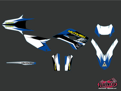 Husqvarna 125 TE Dirt Bike Pulsar Graphic Kit