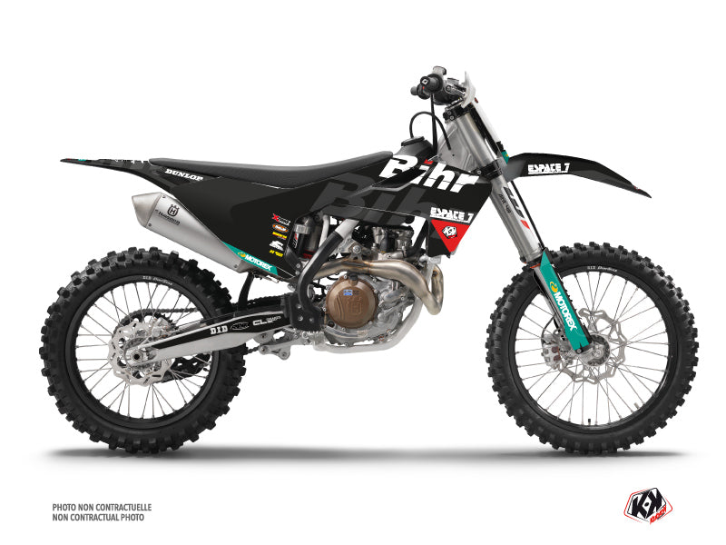 Husqvarna 450 FC Dirt Bike Replica Bihr Graphic Kit