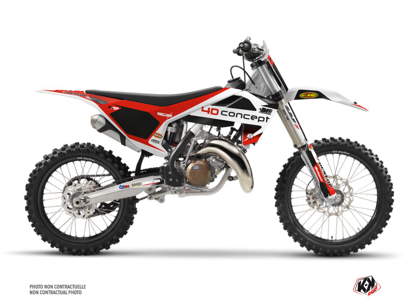 Husqvarna 125 TC Dirt Bike Replica BOS Graphic Kit