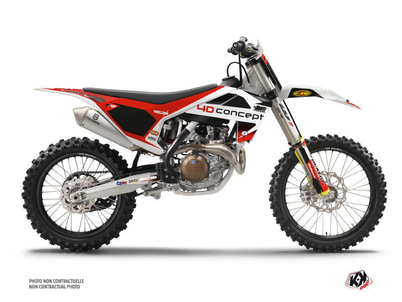 Husqvarna 250 FC Dirt Bike Replica BOS Graphic Kit