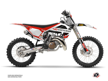 Husqvarna 250 TC Dirt Bike Replica BOS Graphic Kit