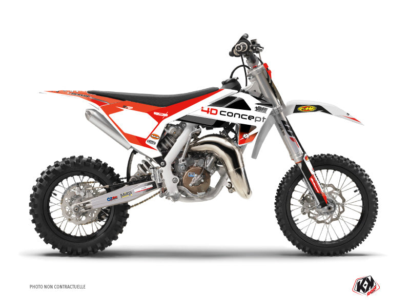 Husqvarna 65 TC Dirt Bike Replica BOS Graphic Kit