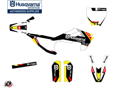 Husqvarna TC 50 Dirt Bike Rocky Graphic Kit Black