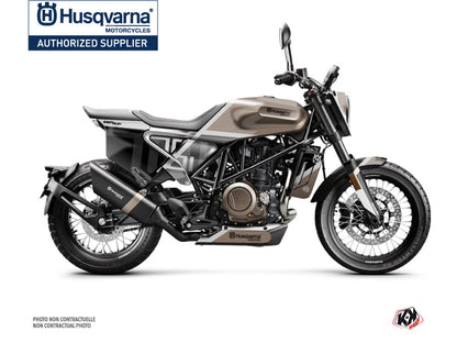 Husqvarna Svartpilen 701 Street Bike Sekment Graphic Kit Brown Black