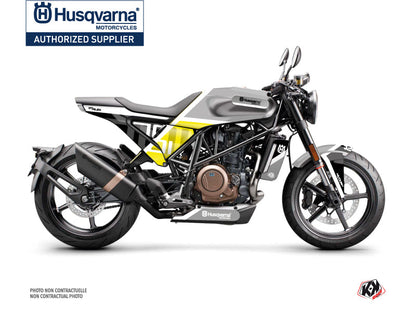 Husqvarna Vitpilen 701 Street Bike Sekment Graphic Kit Black White