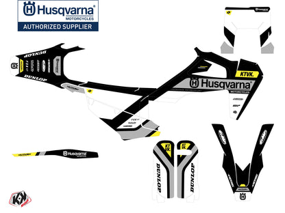 Husqvarna 450 FE Dirt Bike START Graphic Kit Yellow