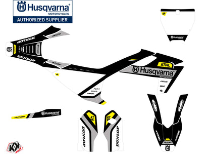 Husqvarna TC 85 Dirt Bike Start Graphic Kit Yellow