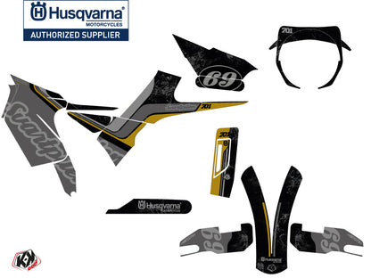 Husqvarna Svartpilen 701 Street Bike Track Graphic Kit Black